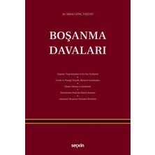 Seçkin Boşanma Davaları Melek Genç Taştan 1. Baskı, Haziran 2026