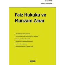 Seçkin Faiz Hukuku ve Munzam Zarar Canan Ruhi,ahmet Cemal Ruhi 1. Baskı, Temmuz 2026