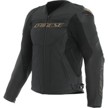 Dainese Daınese Ceket Racıng 5 Leather Black Gold