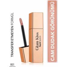Flormar Glam Kiss Yüksek Pigmentli & Nemlendirici Cam Dudak Görünümlü Parlak Bitişli Ruj