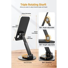 Aybartec Egonex Torima 360 Derece Dönebilen, Masaüstü Telefon ve Ped Standı Jx 036