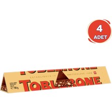 Toblerone Sütlü Çikolata 100 gr 4 Adet 4 x 100 gr