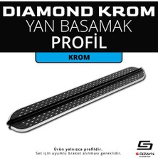 Drs Tuning Diamond Krom Yan Basamak Profil 253 cm