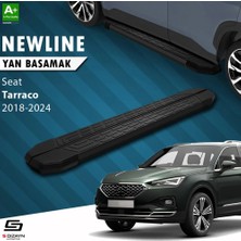 Drs Tuning S-Dizayn Seat Tarraco Newline Siyah Yan Basamak 193 cm 2018-2024 A+ Kalite