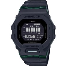 Casio G-SHOCK GBD-200UU-1DR Dijital Erkek Kol Saati Siyah Silikon Kasa 1 ATM Suya Dayanıklı