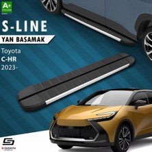 Drs Tuning S-Dizayn Toyota C-Hr 2 S-Line Aluminyum Yan Basamak 173 cm 2023 Üzeri A+ Kalite