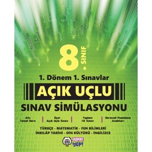 8. Sınıf 1. Dönem 1. Sınavlar Açık Uçlu Sınav Simülasyonu