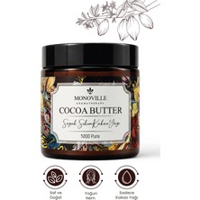 Monoville Kakao Yağı 100 ml Soğuk Sıkım Saf ve Doğal (Cocoa Butter)