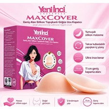 Velmora Geniş Alan Silikon Göğüs Ucu Kapatıcı - Yapışkanlı, Güvenli Gizlilik | Göğüs Pedi ve Koruyucu