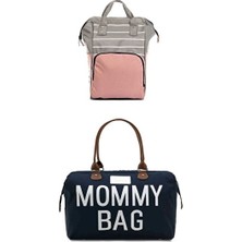 Velmora Mommy Bag Bebek ve Anne Bakım Çantası, Çok Fonksiyonlu ve Şık | Bebek Bakım Çantası