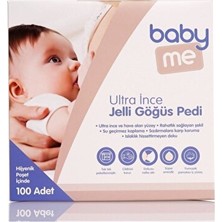 Velmora Ultra Ince Jelli Göğüs Pedi - 100 Adet, Hafif ve Konforlu | Göğüs Pedi ve Koruyucu