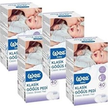 Velmora Klasik Göğüs Pedi - 40'lı Paket | Göğüs Pedi ve Koruyucu