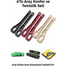 Velmora Araç Aksesuar Seti - Çok Fonksiyonlu Düzenleyici ve Temizlik Ürünleri | Makyaj & Takı Organizeri