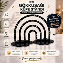 Velmora Renkli Gökkuşaklı Takı ve Küpe Standı, Şık ve Kullanışlı Tasarım | Makyaj & Takı Organizeri