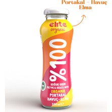 Elite Organik Elma-Portakal-Havuç Suyu 200 ml