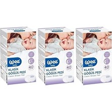 Velmora Pratik Göğüs Pedi Seti 3'lü, Günlük Kullanım Için Uygun | Göğüs Pedi ve Koruyucu