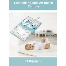 Velmora Pratik ve Şık Bebek Alt Bakım Çantası, 3 Bölmeli ve Taşıması Kolay | Bebek Bakım Çantası