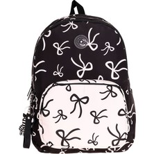 Kaukko Bow Sırt Çantası Black-White K1885