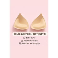 Velmora Destekleyici Dolgu Üçgen Göğüs Pedi - Bikini ve Abiye Için | Bikini Üstü