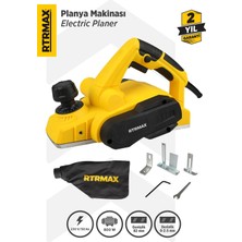 RTRMAX RTM3970 Elektrikli Planya Makinası 800 W 82 mm x 2.5 mm