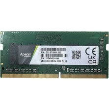 Apacer D23.2719M.002 4gb Ddr4 3200MHZ CL22 Notebook Ram