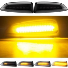 Mette Opel / Astra J Siyah Renk Çamurluk Sinyali Sağ ve Sol