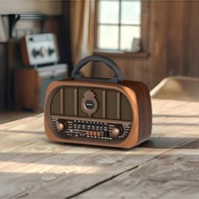 Velmora Klasik Tasarımlı , Şık ve Kullanışlı Model | Nostaljik Radyo