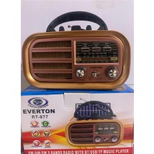 Velmora Güneş Enerjili Radyo, Bluetooth ve USB Özellikleriyle Çevreci Kullanım | Nostaljik Radyo