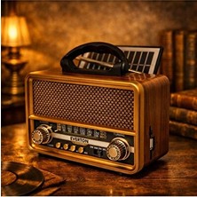Velmora Solar Enerjili Bluetooth Radyo ile Çevre Dostu Müzik Dinleme | Nostaljik Radyo