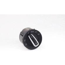 Mcar Volkswagen Golf 6-7 / Jetta / Caddy / Passat / Transporter T6 Otomatik Far Anahtarı Krom