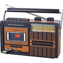 Velmora Nostaljik USB Fm Radyo Kaset Çalar - Şarjlı, Çok Fonksiyonlu Müzik Kutusu | Nostaljik Radyo