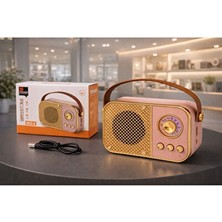 Velmora Yüksek Bass Bluetooth Radyo ile Kaliteli Müzik Deneyimi | Nostaljik Radyo