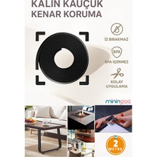 Velmora Kenar ve Köşe Koruyucu, 3m Bantlı, Esnek ve Yumuşak Kauçuk | Koruyucu ve Kilit