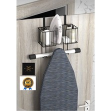 Velmora Kapı Arkası Ütü ve Masası Askısı, Pratik ve Alan Tasarrufu Sağlar | Ütü Masası ve Aksesuarı