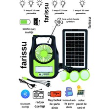 Velmora Güneş Enerjili Kamp Feneri, USB Şarj ve Çok Fonksiyonlu LED Aydınlatma | El Feneri