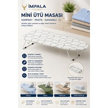 Velmora Taşınabilir Seyahat Ütü Masası - Kompakt ve Hafif Tasarım | Ütü Masası ve Aksesuarı