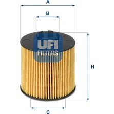 Ufi Volkswagen  1.4 Tsı / 1.6 Fsı  / Seat Ibiza / Cordoba / Skoda Fabia / Octavia / Roomster / Audi  A3 Yağ Filtresi