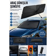 Velmora Araç Ön Cam Güneşlik Şemsiye - Uv Koruma ve Isı Yalıtımı | Oto Güneşlik Perde
