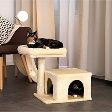 Velmora Stepli ve Yuvalı Kedi Tırmalama, Konforlu ve Güçlü Tasarım | Kedi Tırmalaması