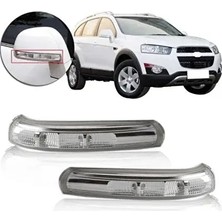 Aspart Chevrolet Captiva Sol Sarı Ledli Ayna Sinyali