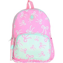 Kaukko Bow Sırt Çantası Mint-Pink K1876
