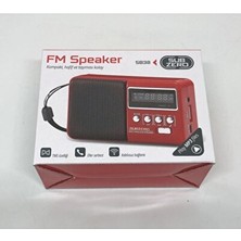 Velmora Kırmızı Mini Kablosuz Fm Hoparlör ile Taşınabilir Ses Deneyimi | Nostaljik Radyo