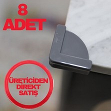 Velmora Yapışkanlı Silikon Köşe Koruyucu, Çocuk Güvenliği Için Pratik Çözüm | Koruyucu ve Kilit