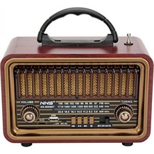 Velmora Tf ve Aux Girişli Bluetooth Hoparlör - Çok Fonksiyonlu Ses Cihazı | Nostaljik Radyo