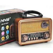 Velmora Vintage Tarzda ve Hoparlör, Bluetooth Bağlantılı | Nostaljik Radyo