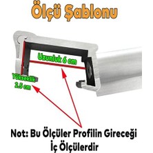 Velmora Alüminyum Balkon Askısı, Parlak Gri, 6x2.5 cm | Çamaşır Kurutmalık