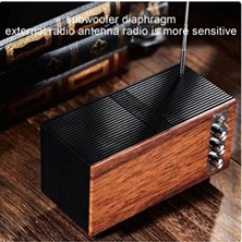 Velmora Vintage Tasarımlı 1800 Mah Radyo ile Uzun Süreli Müzik Keyfi | Nostaljik Radyo
