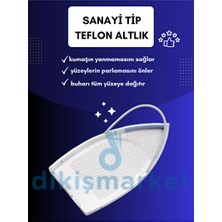 Velmora Sanayi Tipi Alüminyum Teflon Ütü, Dayanıklı ve Güçlü Performans | Ütü Masası ve Aksesuarı