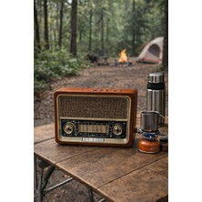 Velmora Fenerli Retro Radyo ile Bluetooth ve Mp3 Oynatma Özelliği | Nostaljik Radyo
