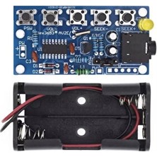 Velmora 76-108MHZ Stereo Fm Radyo Alıcı Modülü, Yüksek Çözünürlük | Elektronik Devre Elemanı